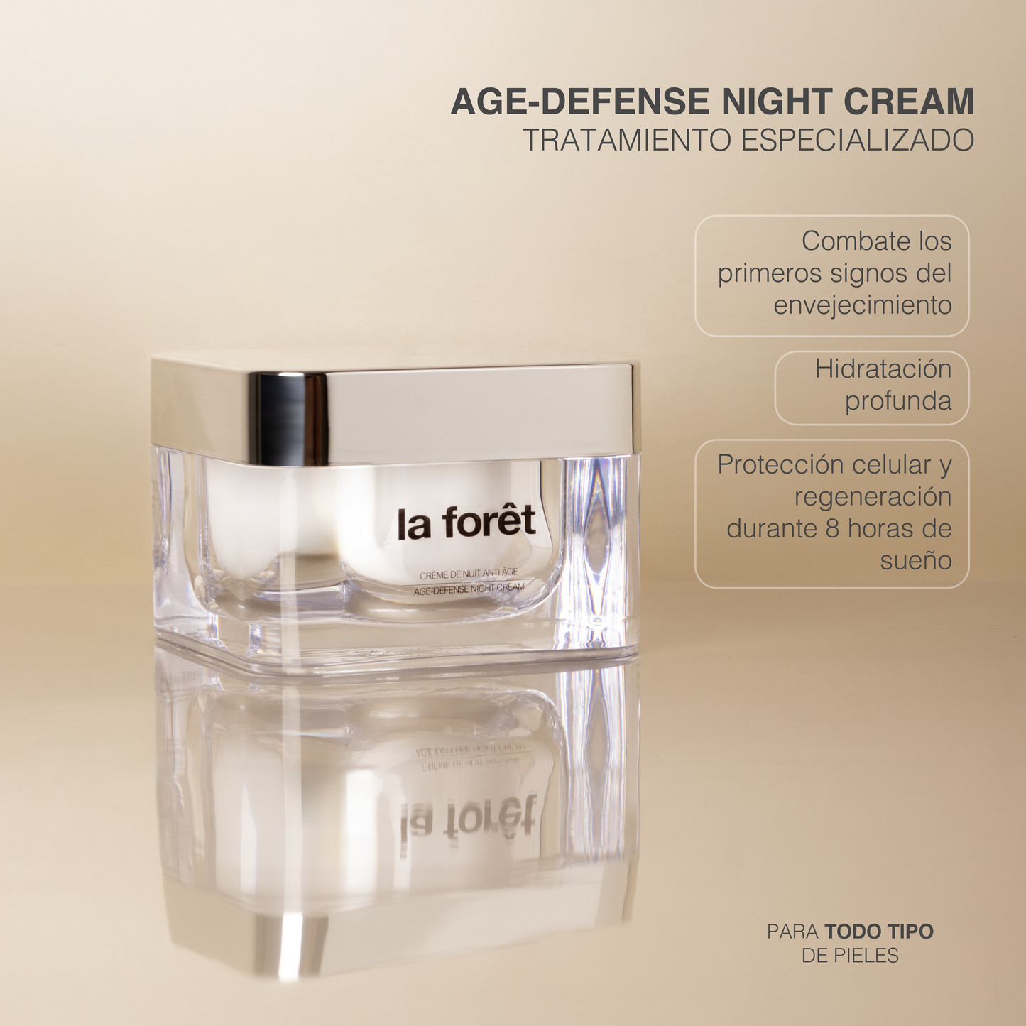 La Forêt Crema de Noche Antiedad 50 G