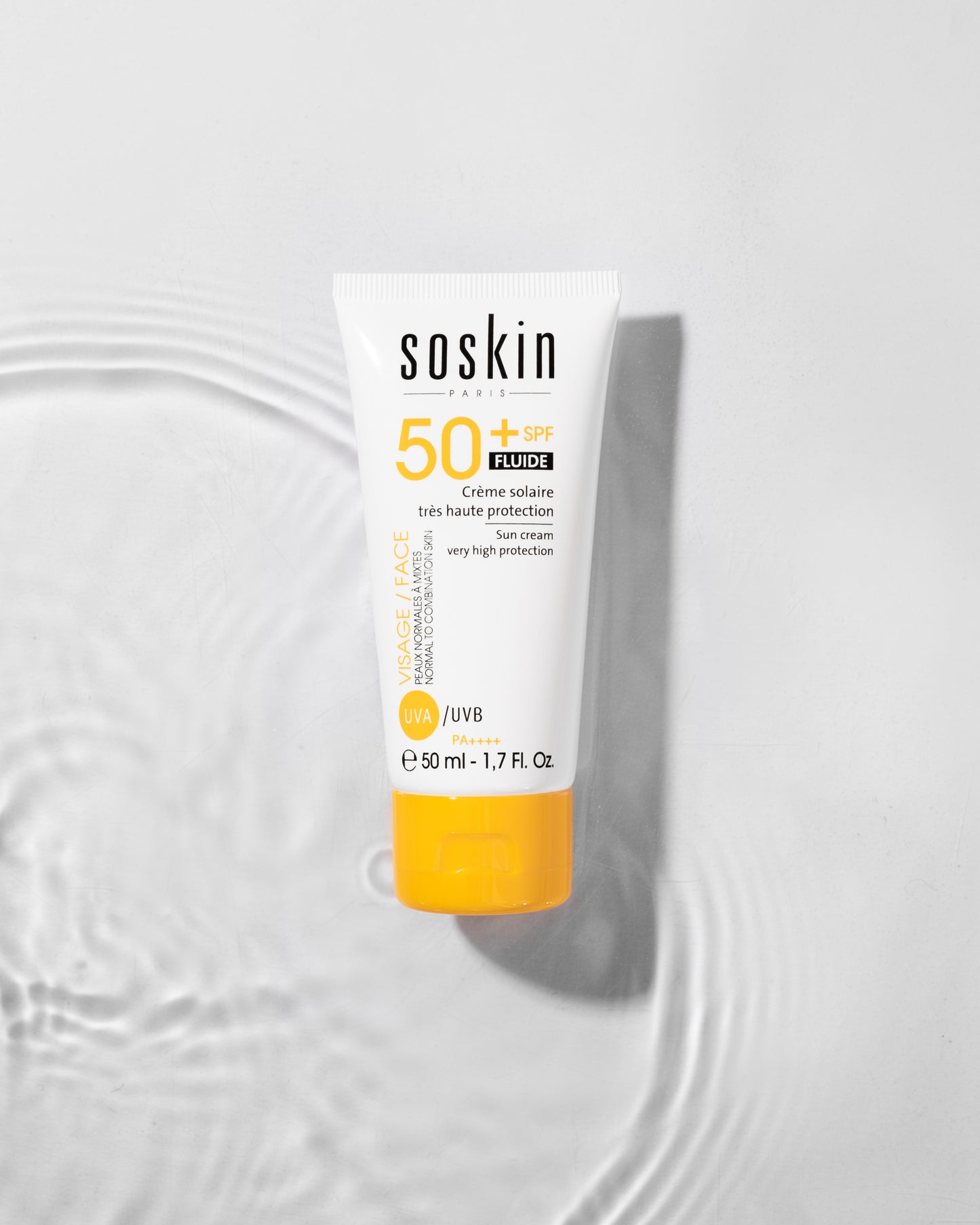 Soskin SUN LOW - TOX® Protector Solar SPF50+ Textura Fluida 50 ML