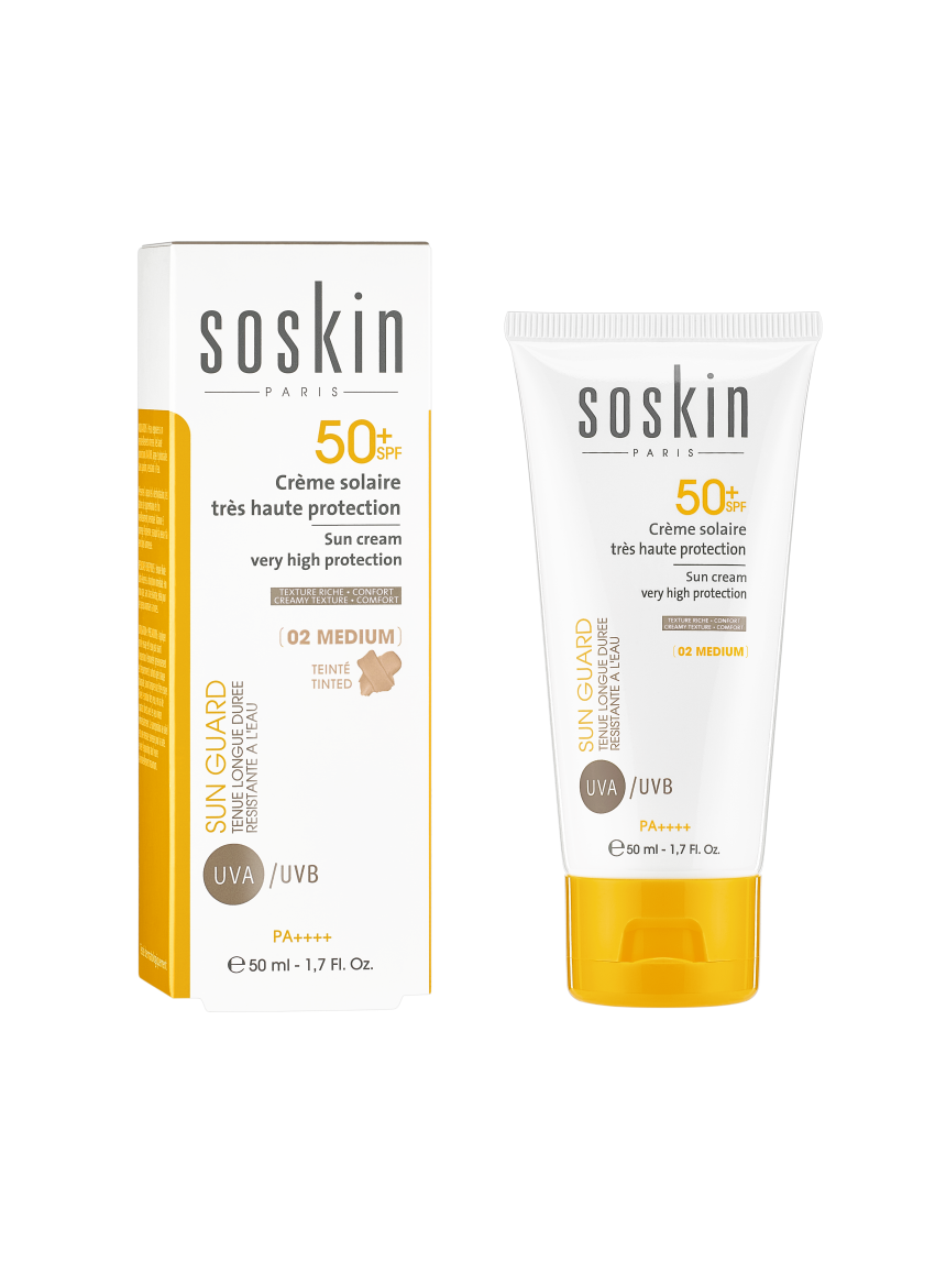 Soskin Protector Solar con Color SPF50+ / 50 ML