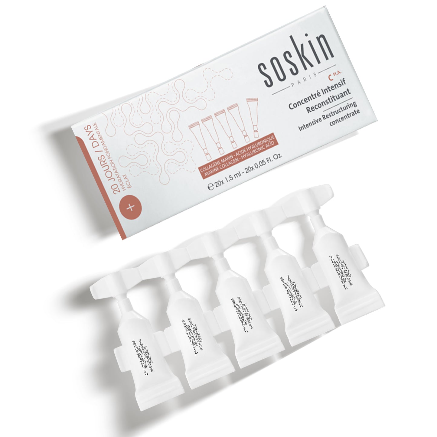 Soskin Ampolla Reestructurante Intensivo 20x1,5 ML