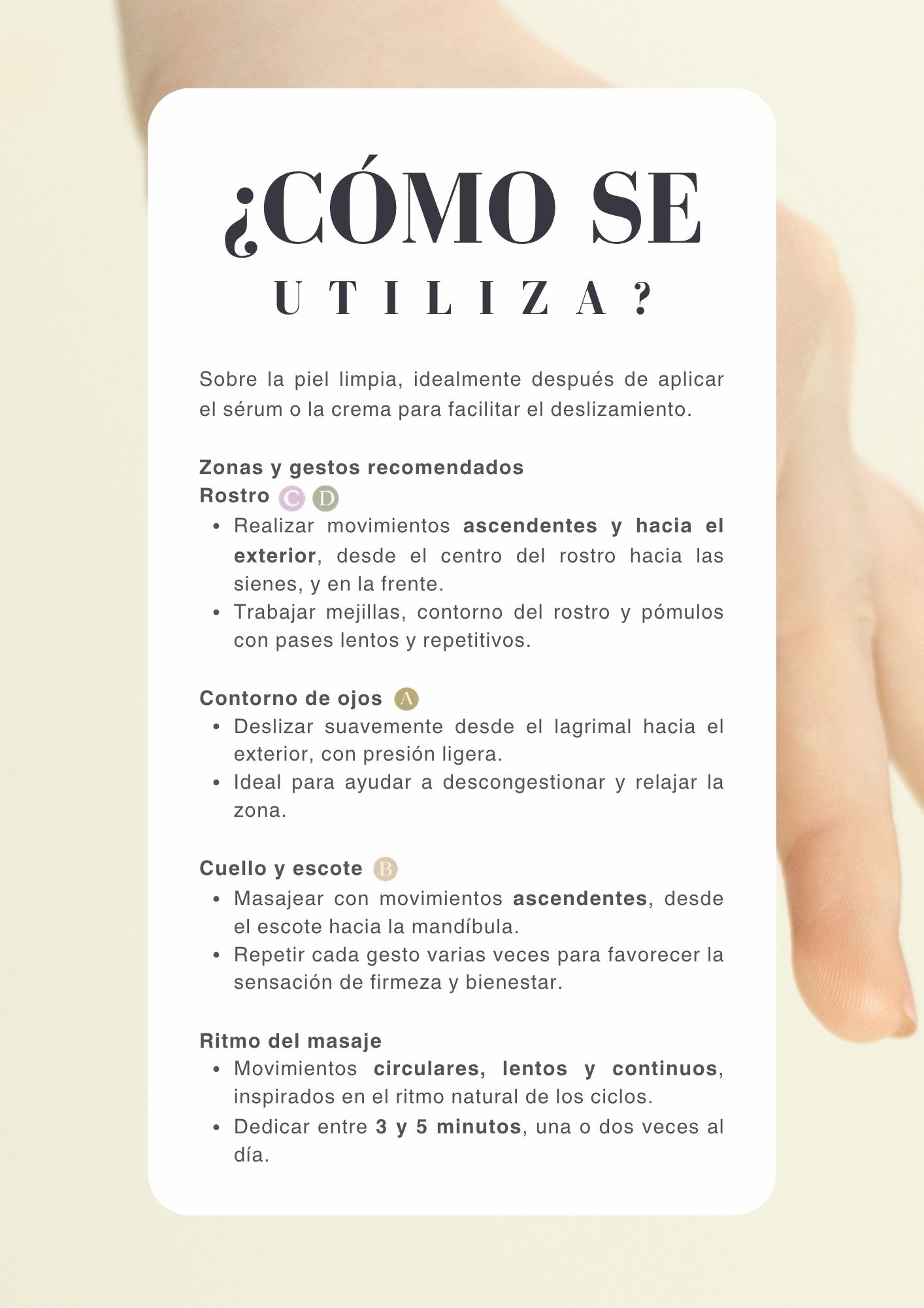 La Forêt Masajeador Facial SÈLÉNE