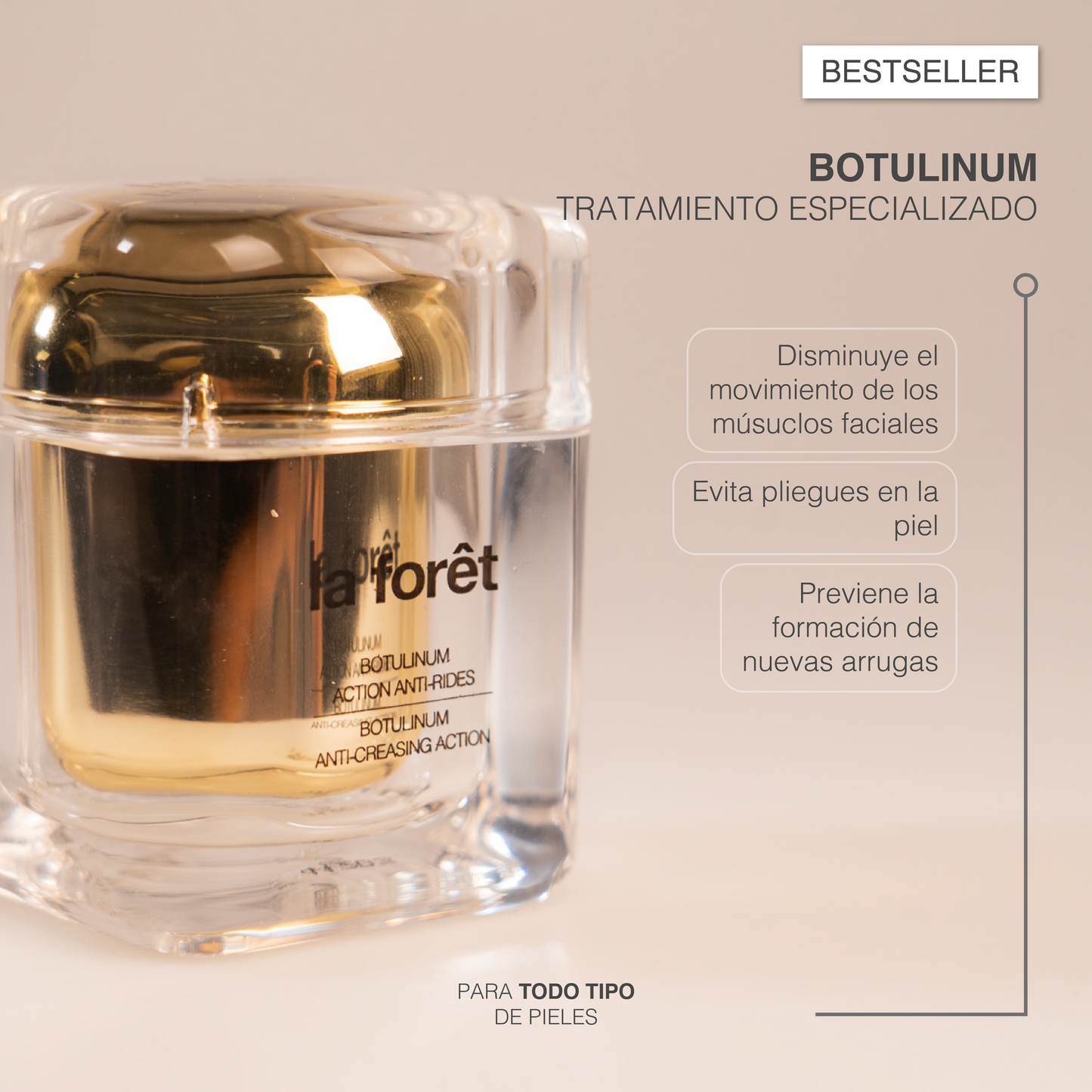 La Forêt Botulinum Crema Antiarrugas 50 GR