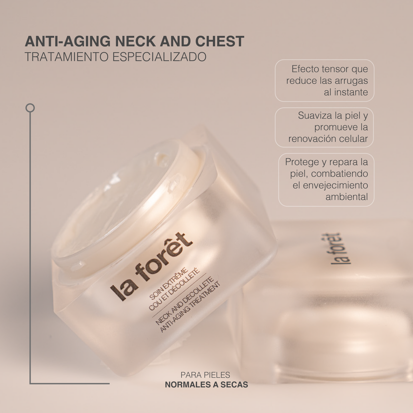 La Forêt Crema de Cuello y Escote Antiedad 50 GR